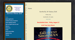 Desktop Screenshot of northvillerotary.com